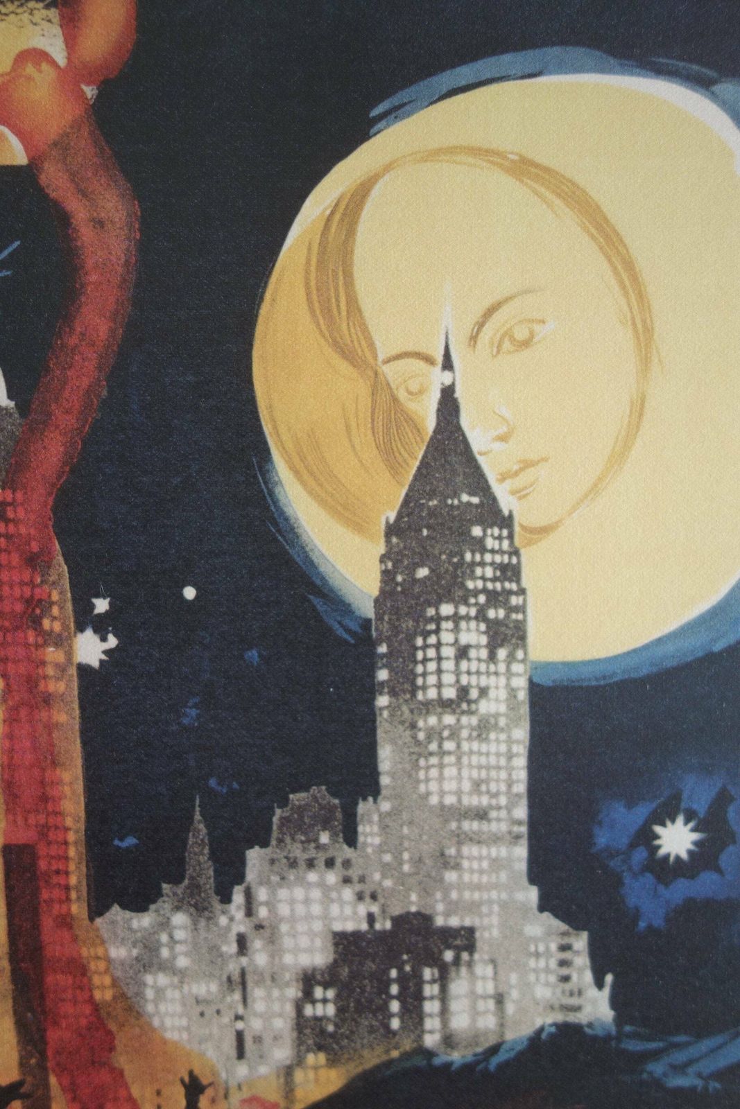 Fine Surrealist Limited Edition Print, New York Skyline, Salvador Dali, Signed & Numbered In Pencil photo Art