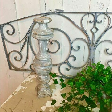 Old Cast Iron Pediment Door Grille photo Home Fixtures