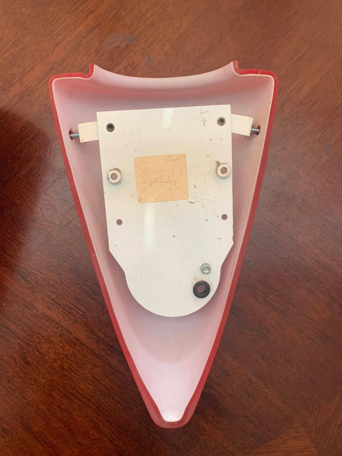 photo furniture Original Vintage Trio Of Vianne Mcm Satin Glass Odeon Wall Lights/Sconces In Crimson Red