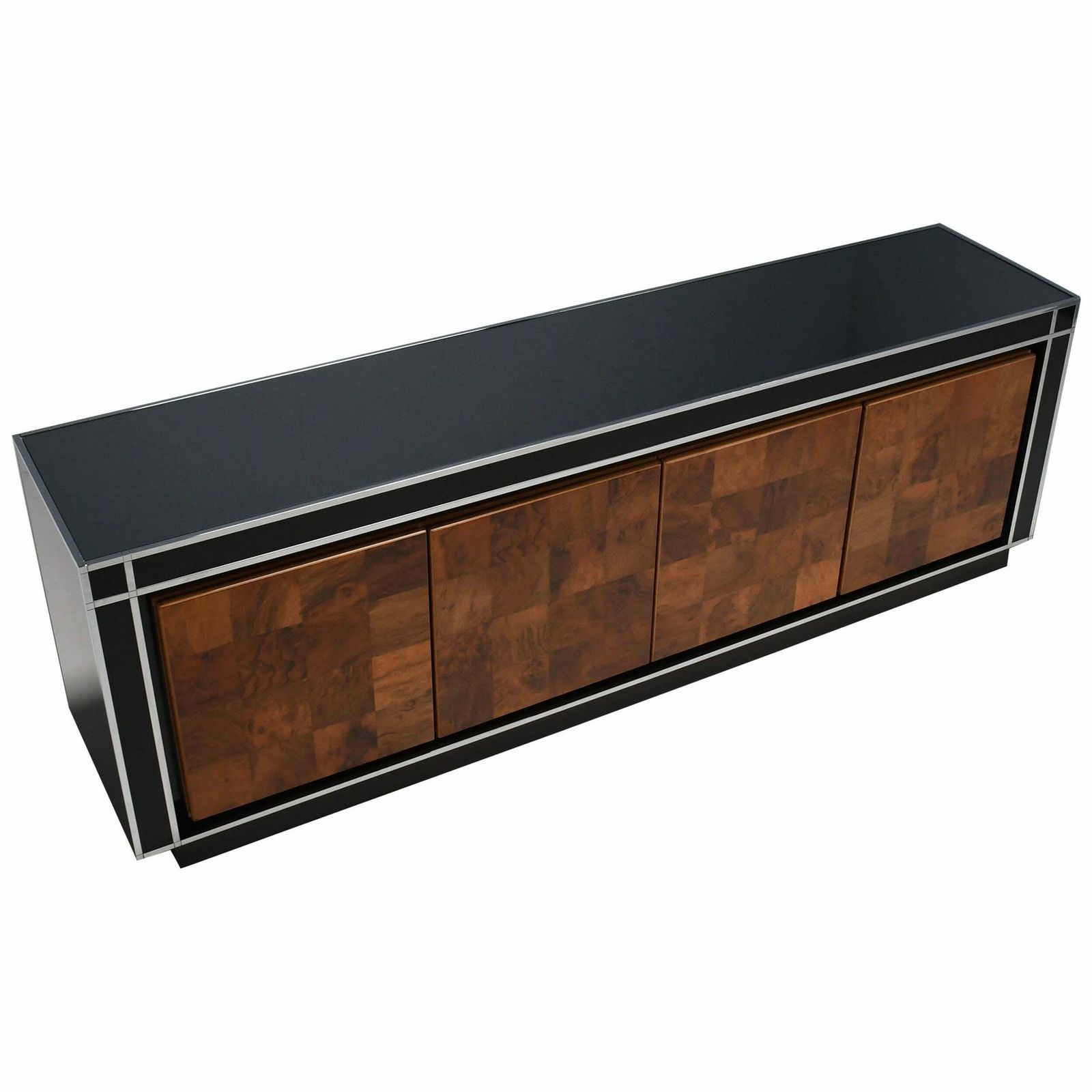 Impressive Italian Sideboard By Willy Rizzo For Mario Sabot, 1970s