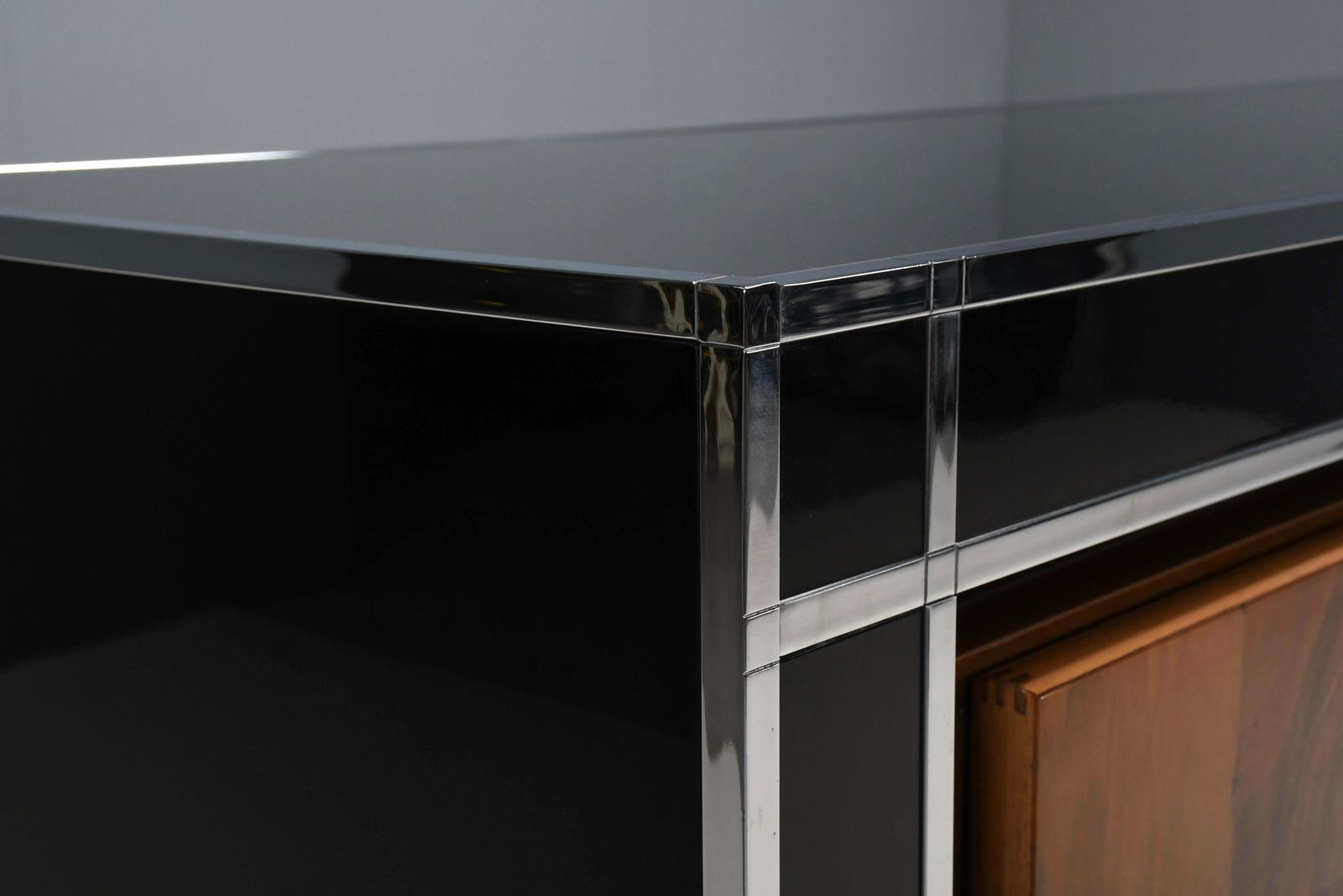 photo furniture Impressive Italian Sideboard By Willy Rizzo For Mario Sabot, 1970s
