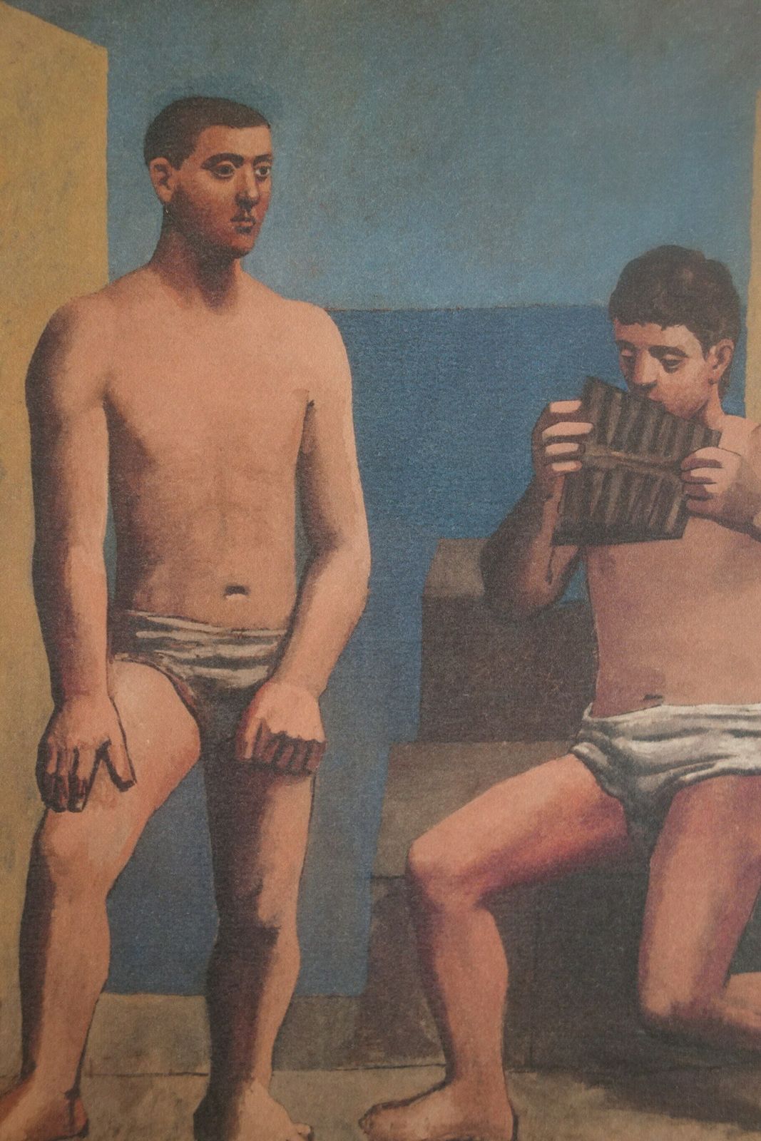Fine Cubist Limited Edition Print   Blue Period Portrait Of A Two Men, Pablo Picasso, Signed & Numbered photo for sale