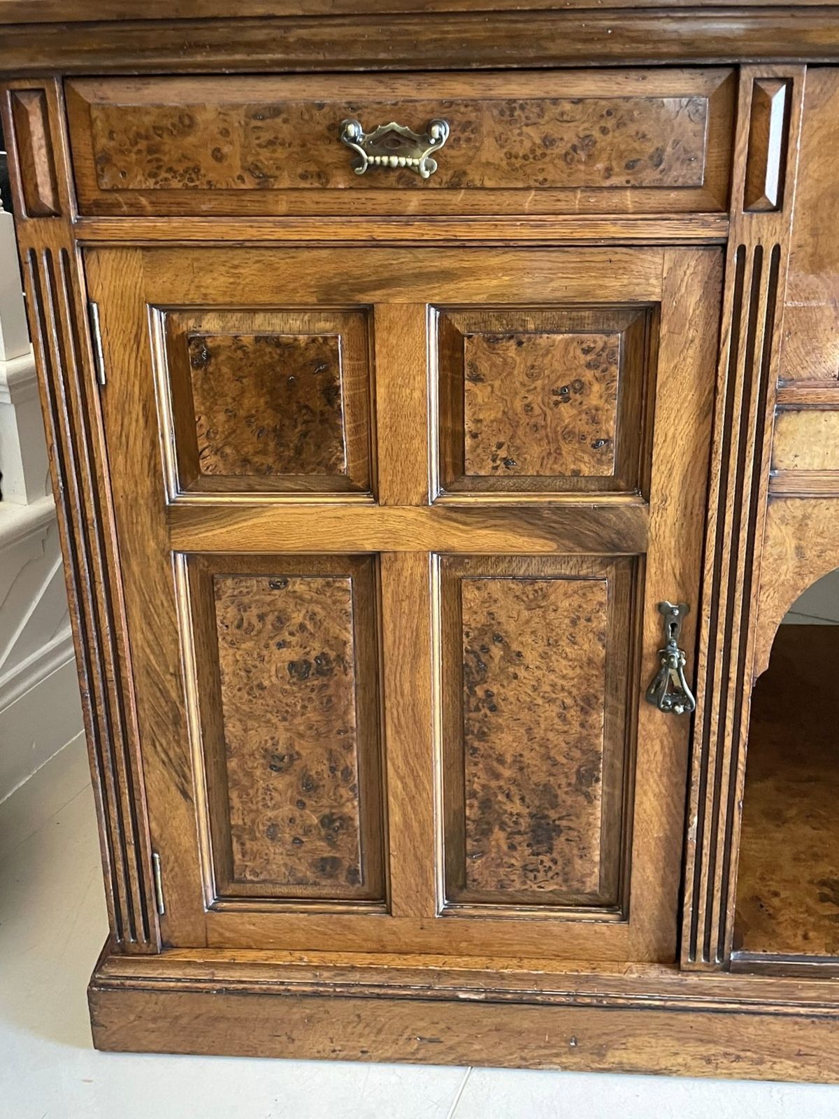 Outstanding Quality Antique 19th Century Pollard Oak Sideboard By James Schoolbred photo 4395.0
