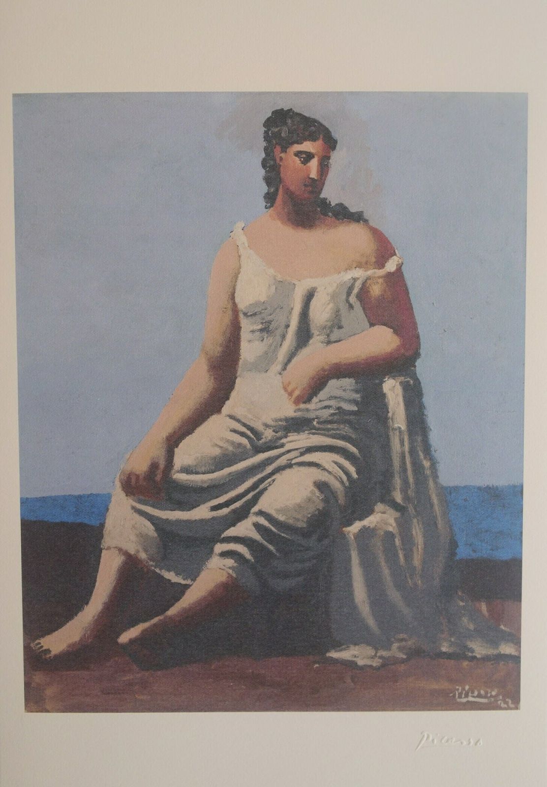 Fine Cubist Limited Edition Print   Blue Period Portrait Of A Woman, Pablo Picasso, Signed & Numbered