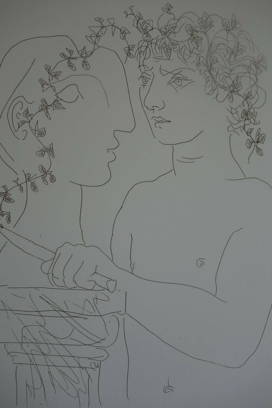 Fine Cubist Limited Edition Print, Pablo Picasso, Hand Signed & Hand Numbered photo furniture