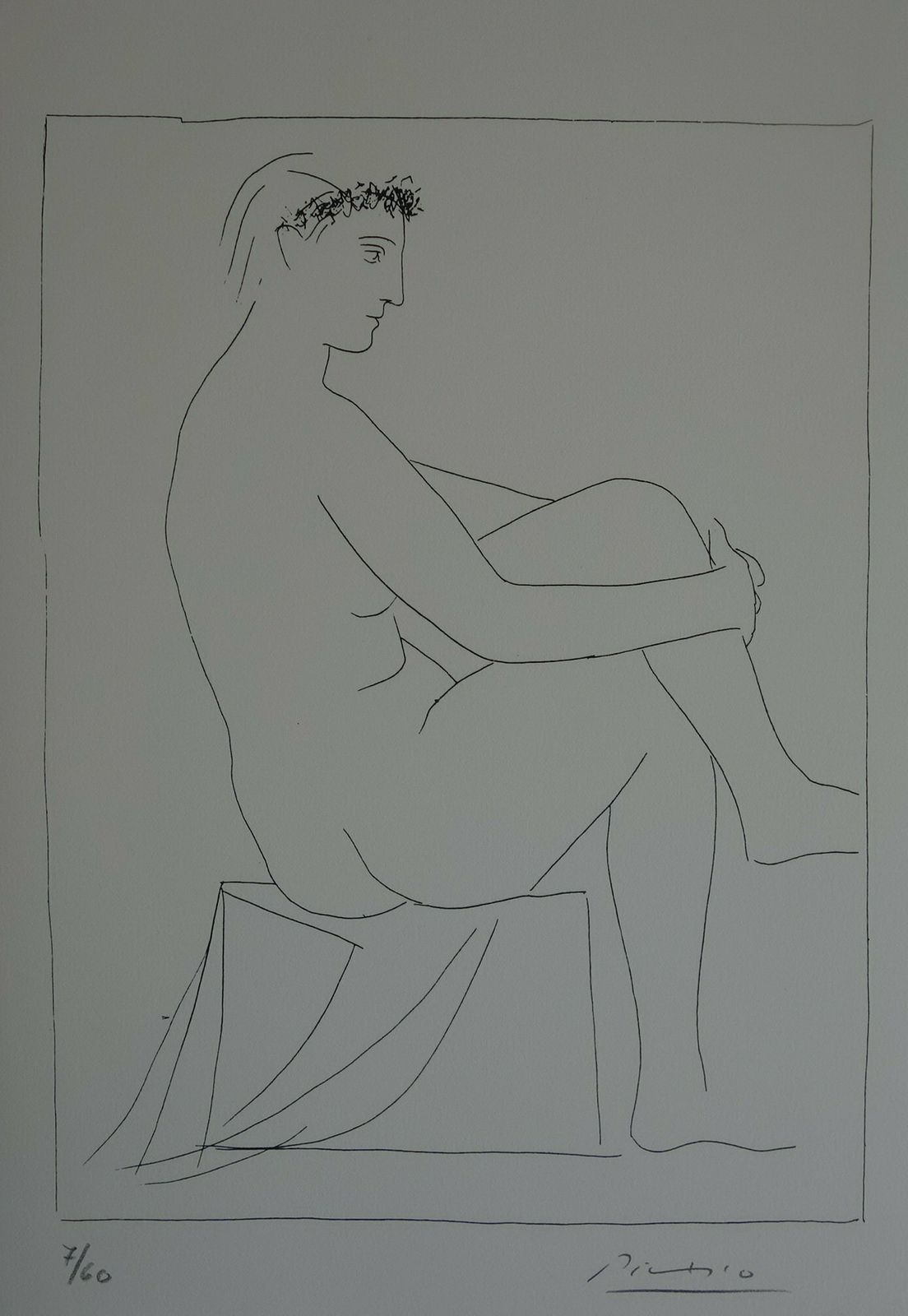 Fine Cubist Limited Edition Print, Pablo Picasso, Hand Signed & Hand Numbered photo furniture