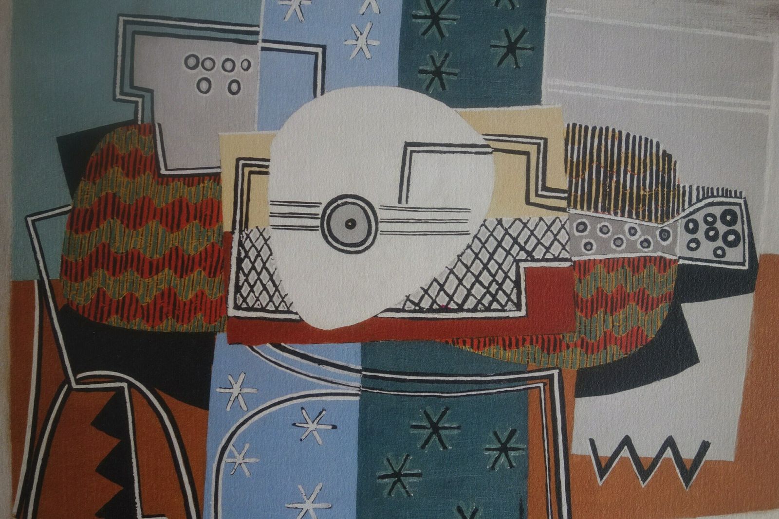 Fine Cubist Limited Edition Print – Still Life, Pablo Picasso, Signed & Numbered photo for sale