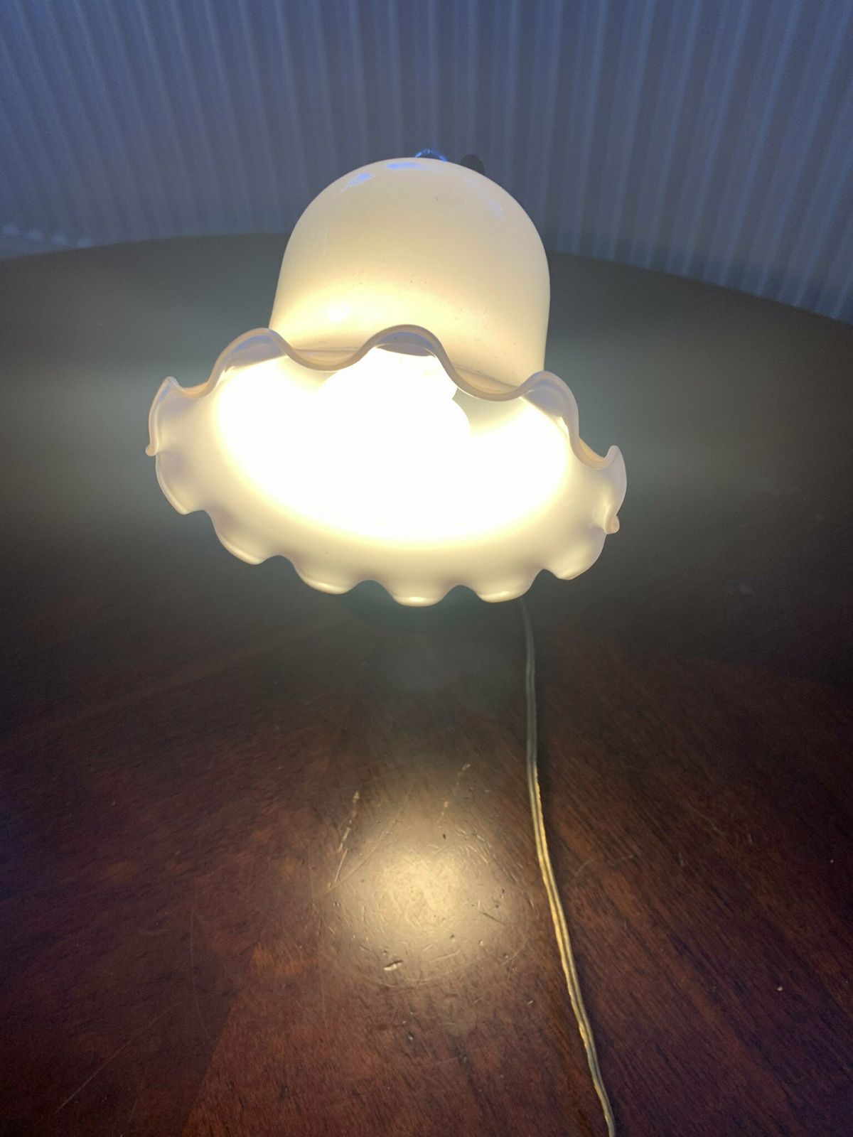 Pretty Vintage French Boudoir/Bedside Adjustable Gooseneck Lamp Switched photo furniture