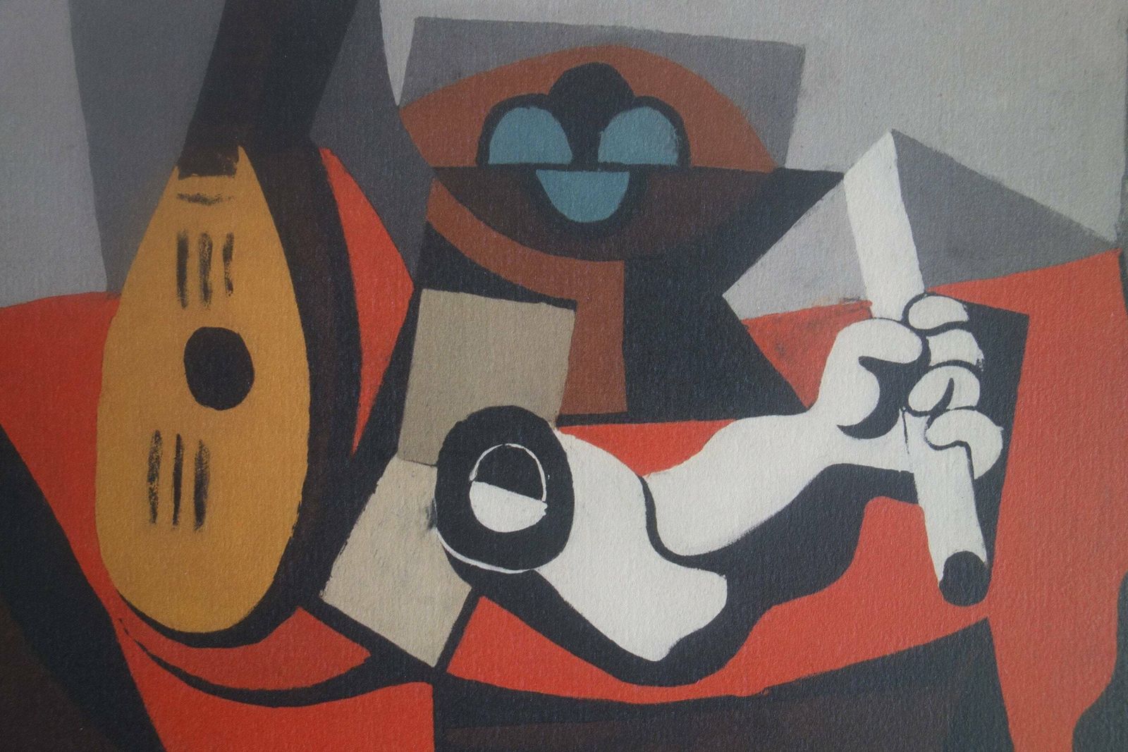 Fine Cubist Limited Edition Print – Still Life, Pablo Picasso, Signed & Numbered photo furniture