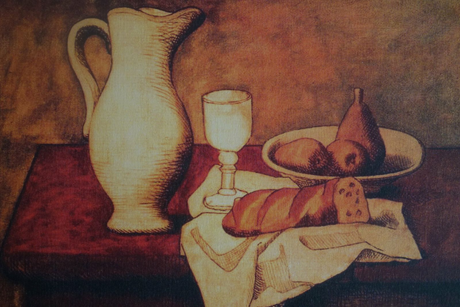 Fine Cubist Limited Edition Print – Still Life, Pablo Picasso, Signed & Numbered photo for sale