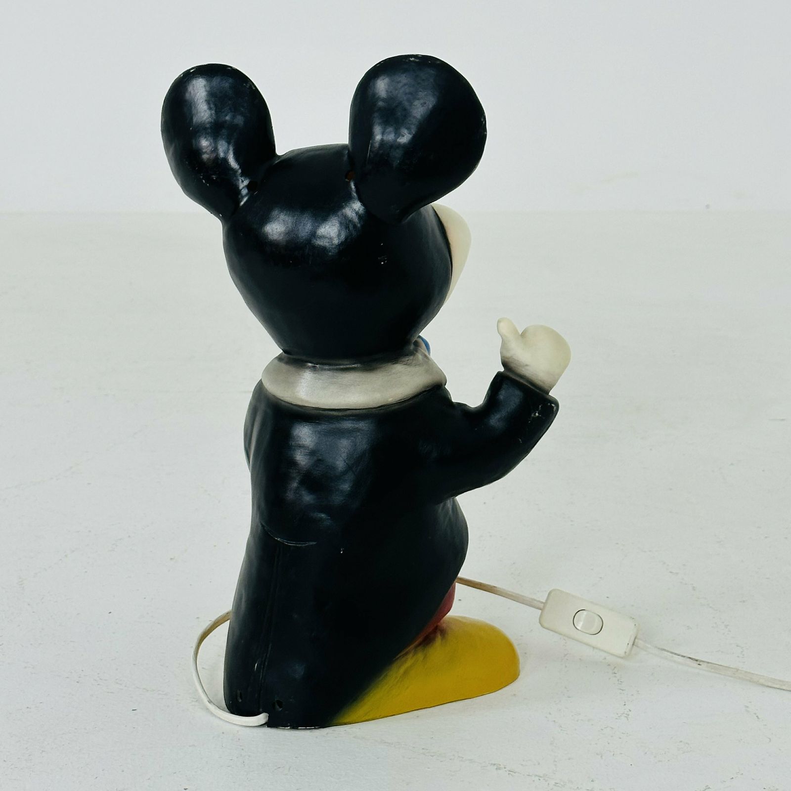 Vintage Disney Mickey Mouse Plastic Nightlight By Heico Made In Germany 1980s photo vinterior