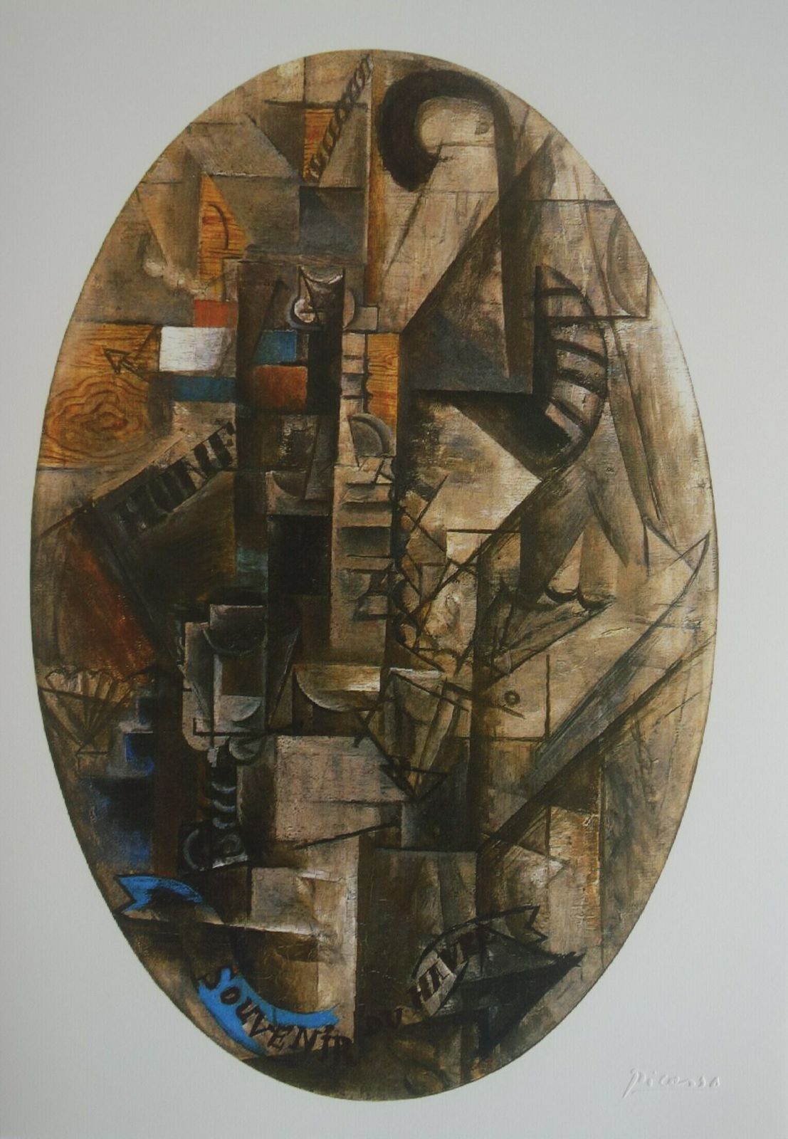 Fine Cubist Limited Edition Print – Still Life, Pablo Picasso, Signed & Numbered photo vinterior