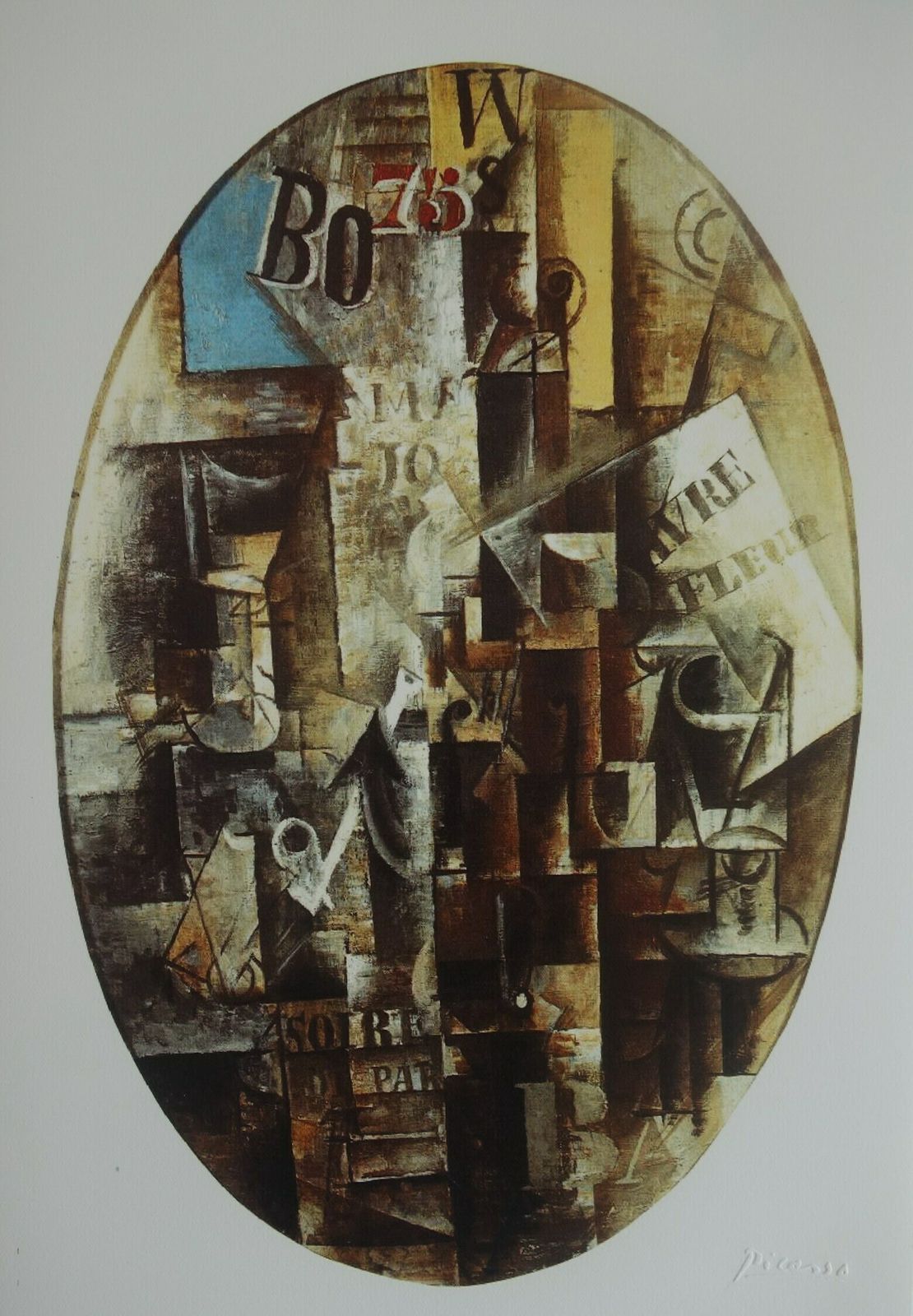 Fine Cubist Limited Edition Print – Still Life, Pablo Picasso, Signed & Numbered photo buy