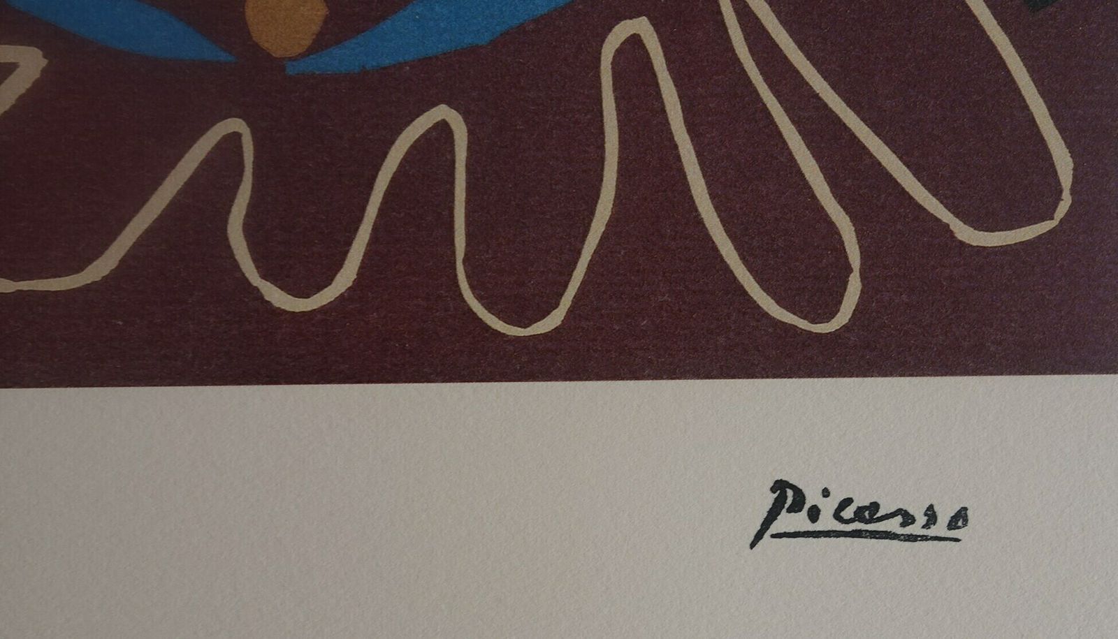 Fine Cubist Limited Edition Print   Portrait Of A Joker, Pablo Picasso, Signed & Stamped photo Art