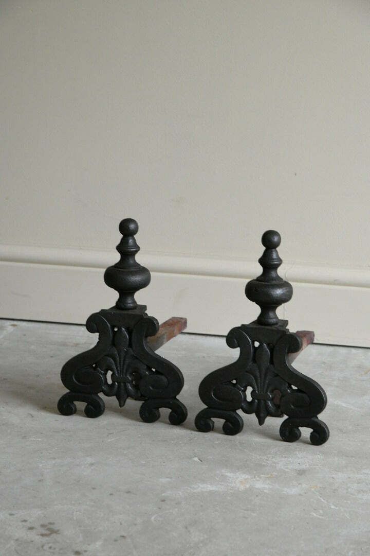 Pair French Style Andirons photo 75.0