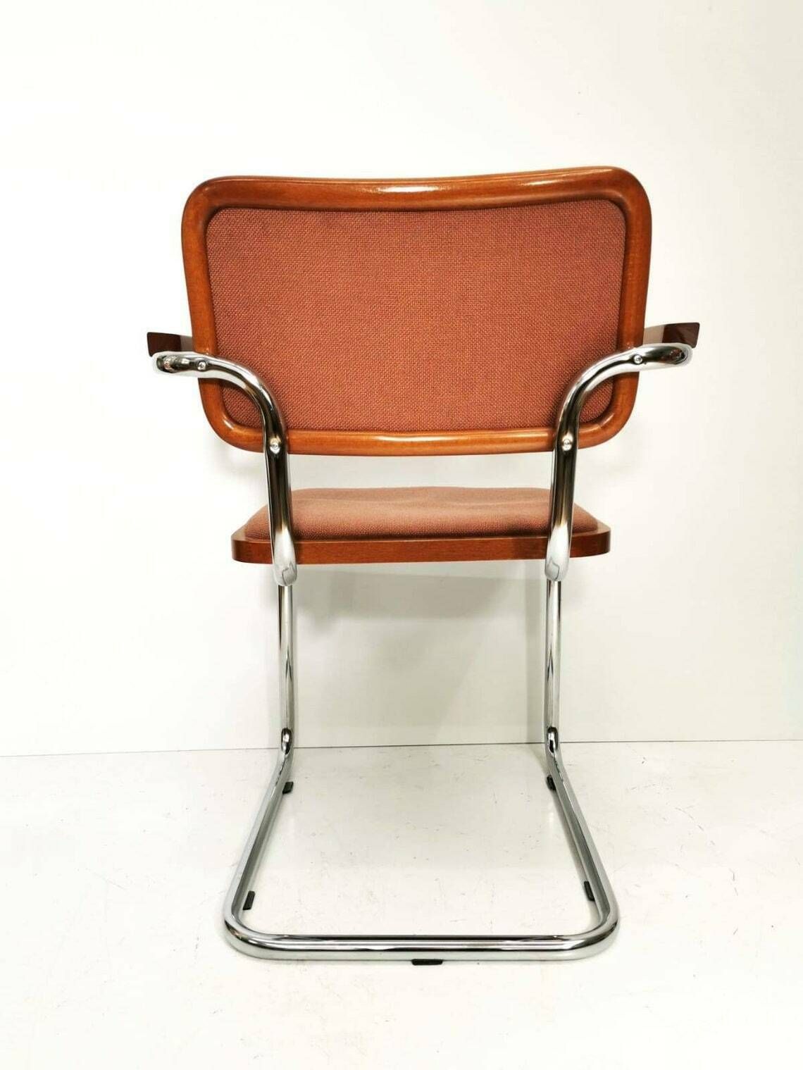 1 Of 6 Marcel Breuer B32 Upholstered Cesca Armchair  Bauhaus Design By Bene photo 622.0