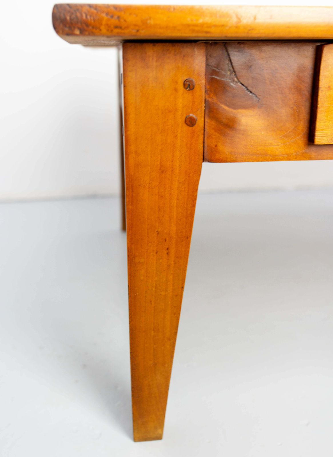 photo for sale French Country Style Coffee Table With Two Drawers, Circa 1960