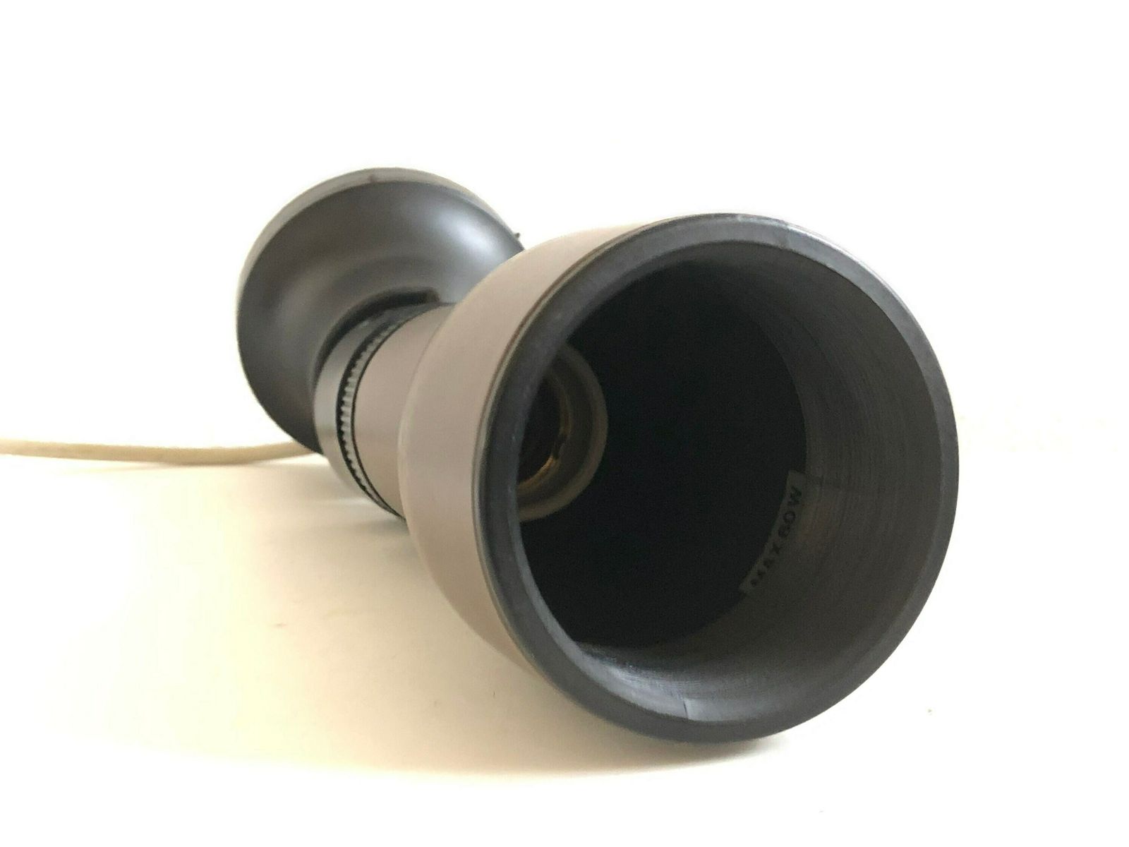 Dutch Vintage Spot Wall Lamp From The 1970s In Brown Metal And Black Plastic   Design From Philips photo vinterior