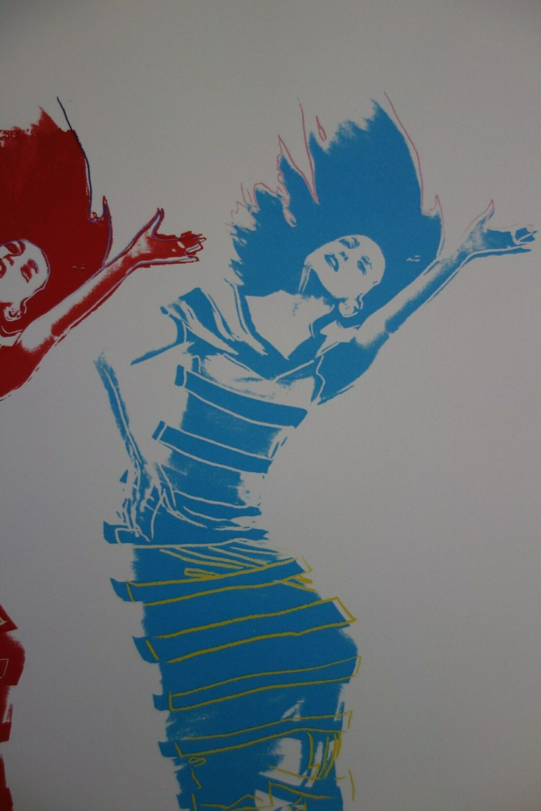 Fine Pop Art Limited Edition Print – Dancers, Andy Warhol, Signed & Numbered photo furniture