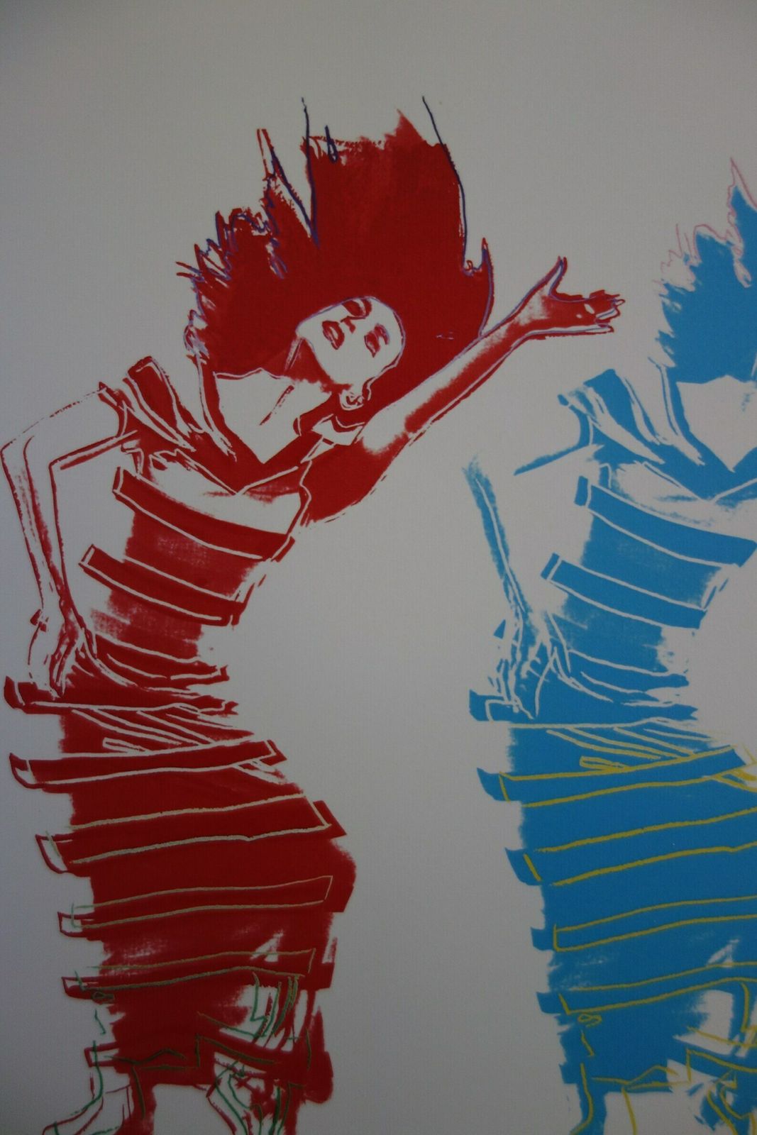 Fine Pop Art Limited Edition Print – Dancers, Andy Warhol, Signed & Numbered photo for sale