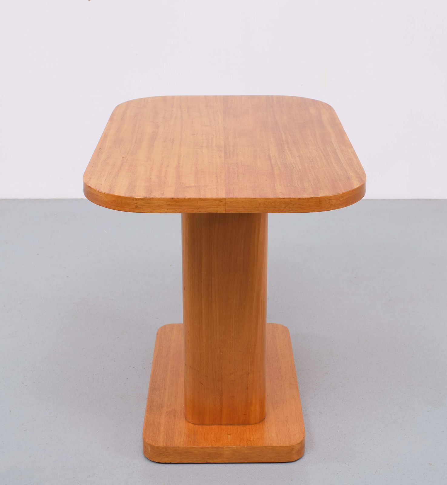 Art Deco Maple Wood Coffee Table 1920s Holland photo vinterior