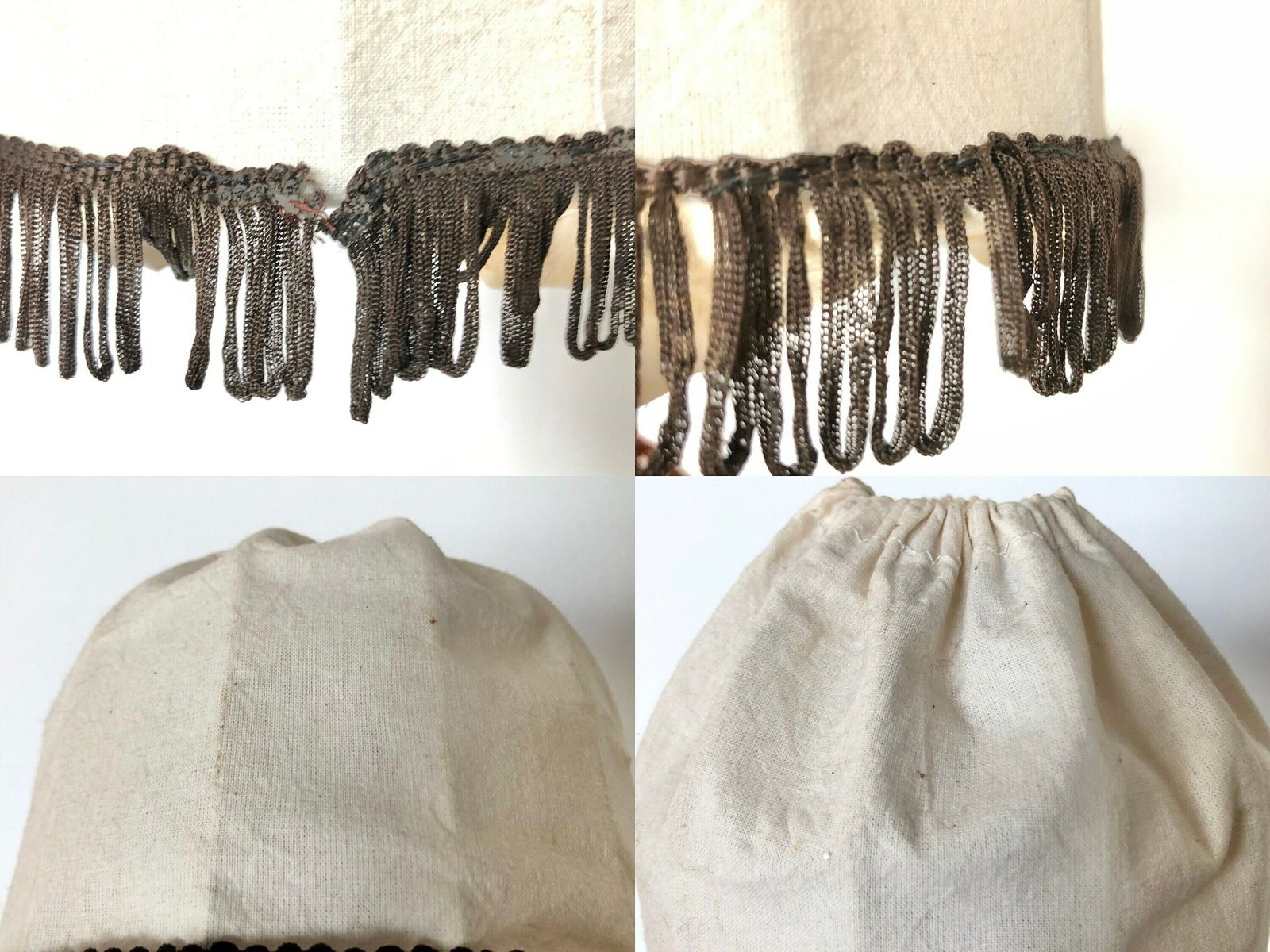 photo for sale Beautiful Mid Century Danish Wooden Wall Lamp With Carvings And Vintage Beige Fabric Shade