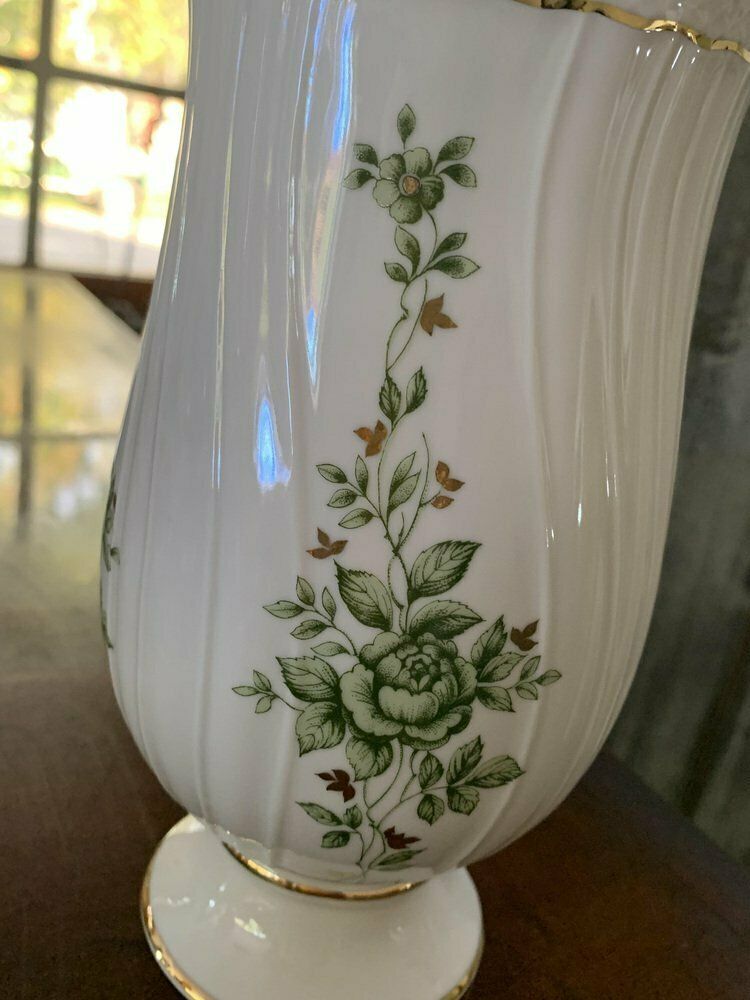 Hungarian Holhaza Porcelain Vase, 1980s