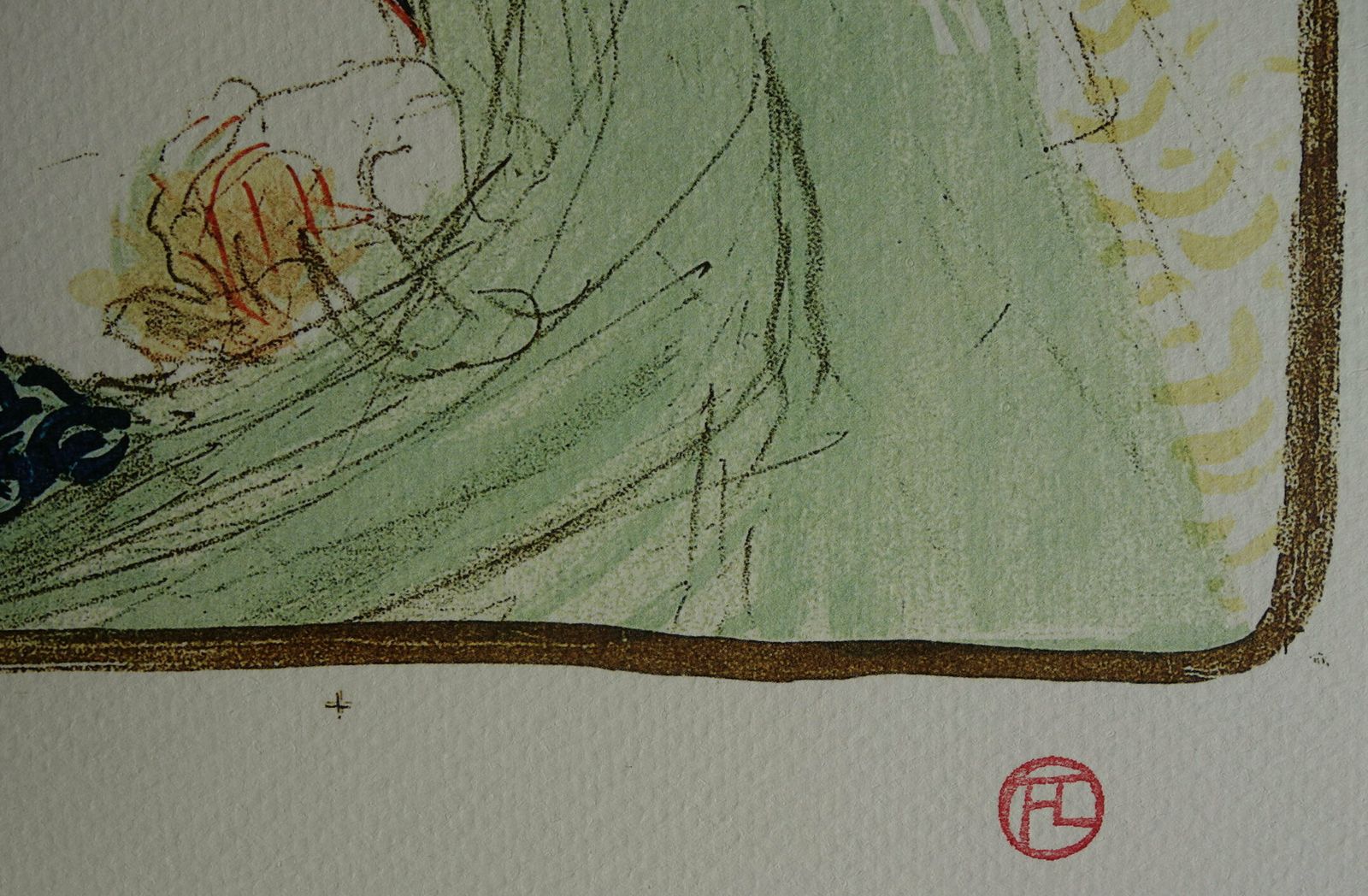 Fine Art Deco Post Impressionist Limited Edition Print, Henri De Toulouse Lautrec, Signed & Numbered photo for sale