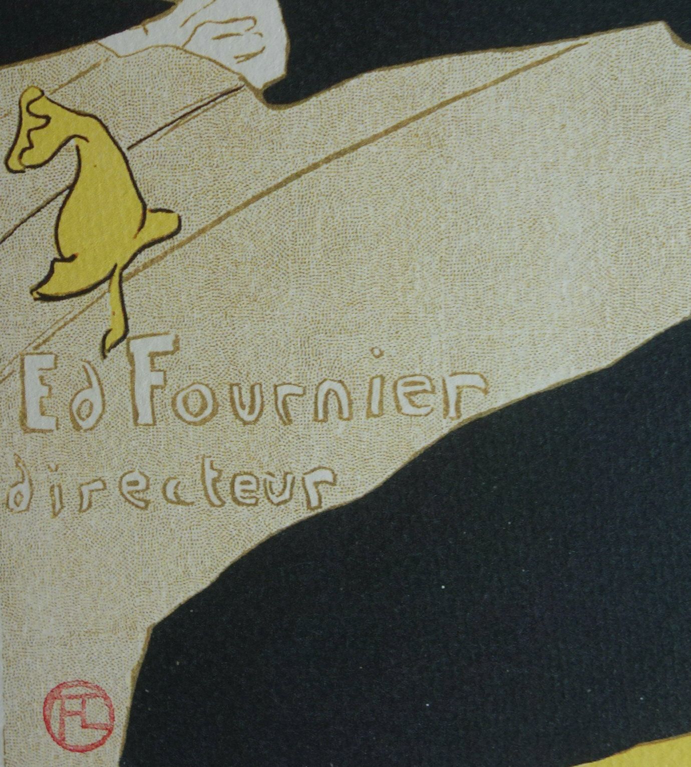 Fine Art Deco Post Impressionist Limited Edition Print, Henri De Toulouse Lautrec, Signed & Numbered photo for sale