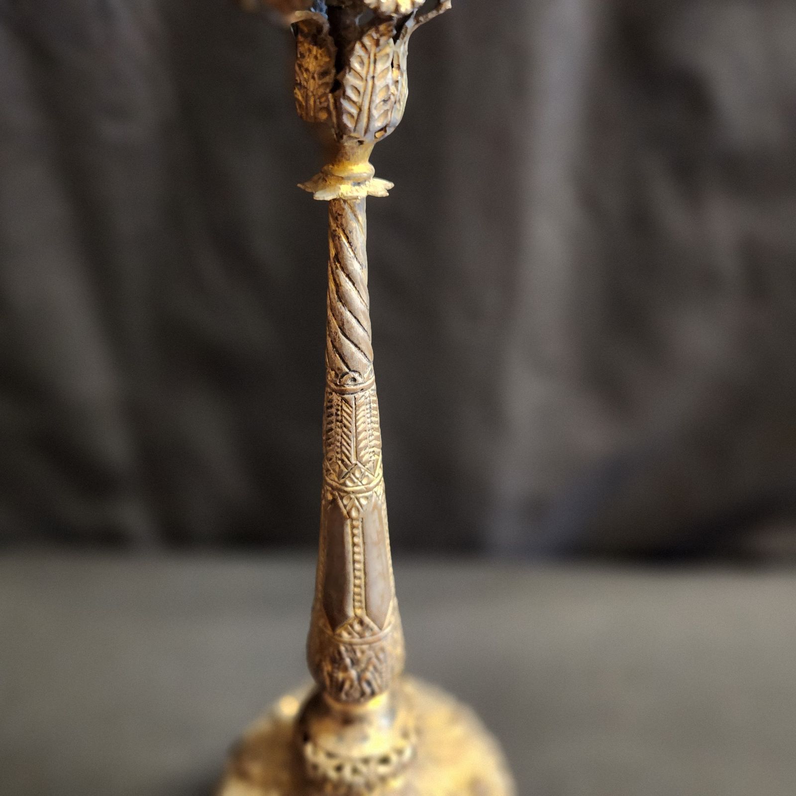 Italian, Tuscan Antique Ecclesiastical White Metal & Gilt Censer, Circa 1770/80 photo for sale