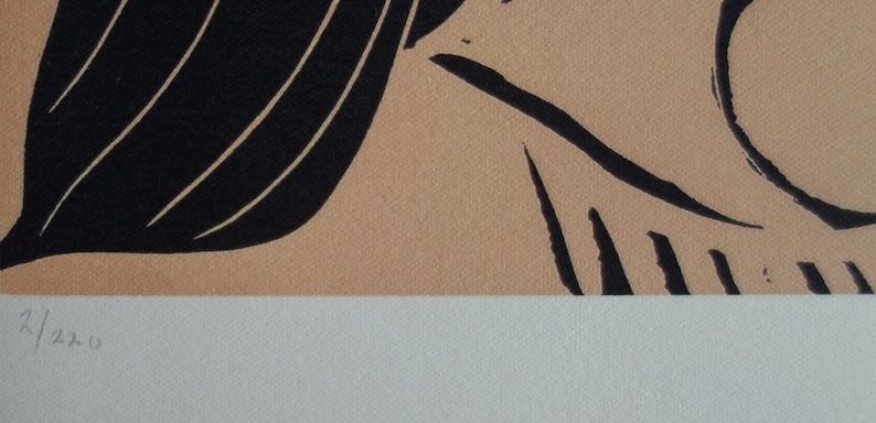 Fine Cubist Limited Edition Print   Buste De Femme, Pablo Picasso, Hand Signed & Stamped photo Art