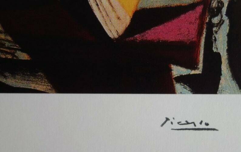 Fine Cubist Limited Edition Print – Still Life, Pablo Picasso, Signed & Numbered photo Art