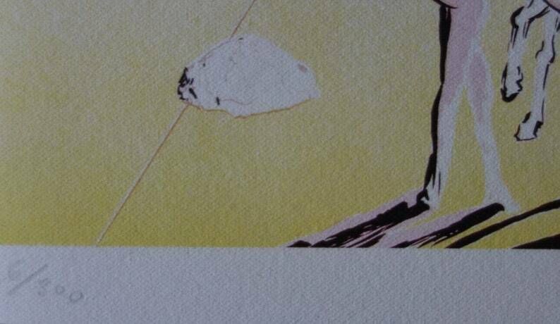 Fine Surrealist Limited Edition Print, Salvador Dali, Signed & Numbered In Pencil photo 134.0
