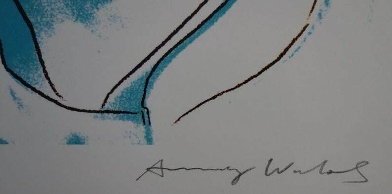 Fine Pop Art Edition Trial Proof Print – Michael Jackson, Andy Warhol, Signed & Stamped With Estate Stamp photo for sale