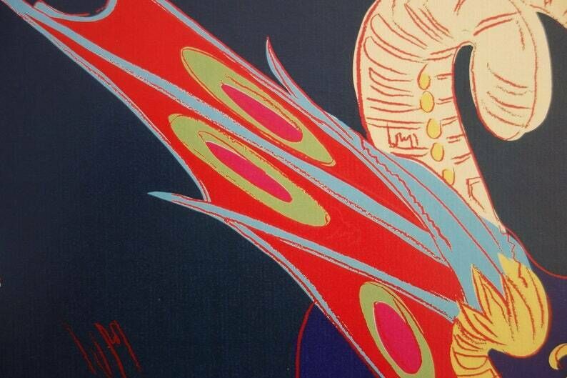 Fine Pop Art Limited Edition Print, Old Master Renaissance, Andy Warhol, Signed & Numbered photo for sale