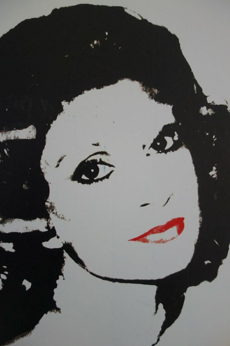 Fine Pop Art Limited Edition Print – Celebrity Portrait Series, Andy Warhol, Signed & Numbered photo buy