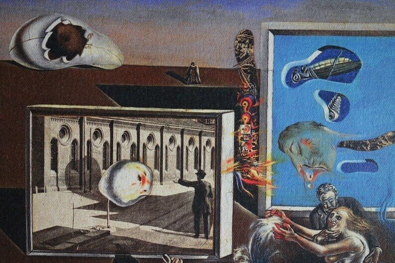 Fine Surrealist Limited Edition Print, Salvador Dali, Signed & Numbered In Pencil photo vinterior