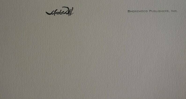 Fine Surrealist Limited Edition Print, Salvador Dali, Signed & Numbered In Pencil photo 124.0