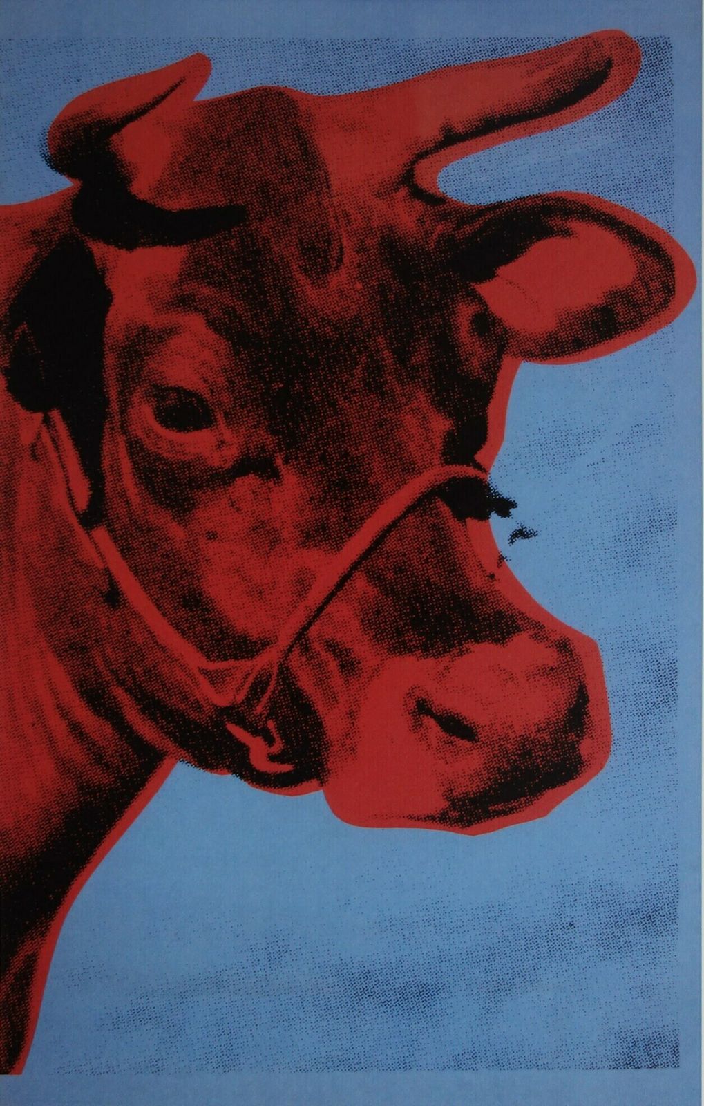 Fine Pop Art Limited Edition Print – Cow, Andy Warhol, Signed & Numbered With Estate Stamp photo furniture