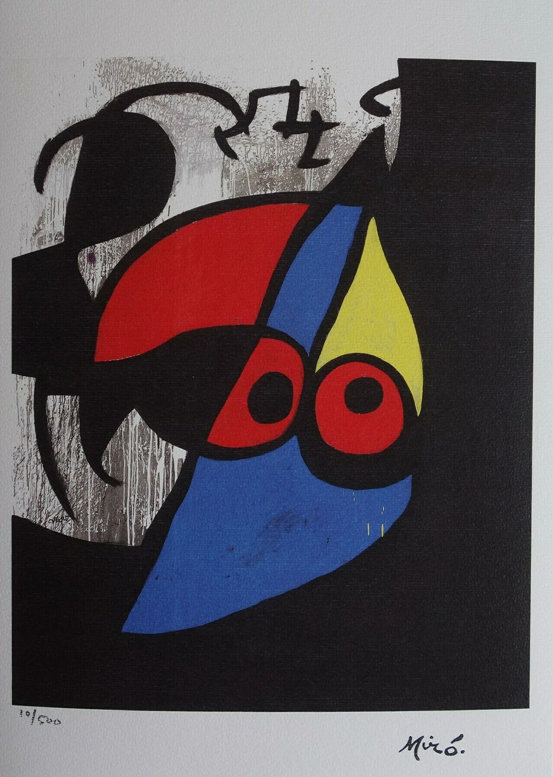 Fine Surrealist Limited Edition Print, Joan Miro, Signed & Numbered photo buy