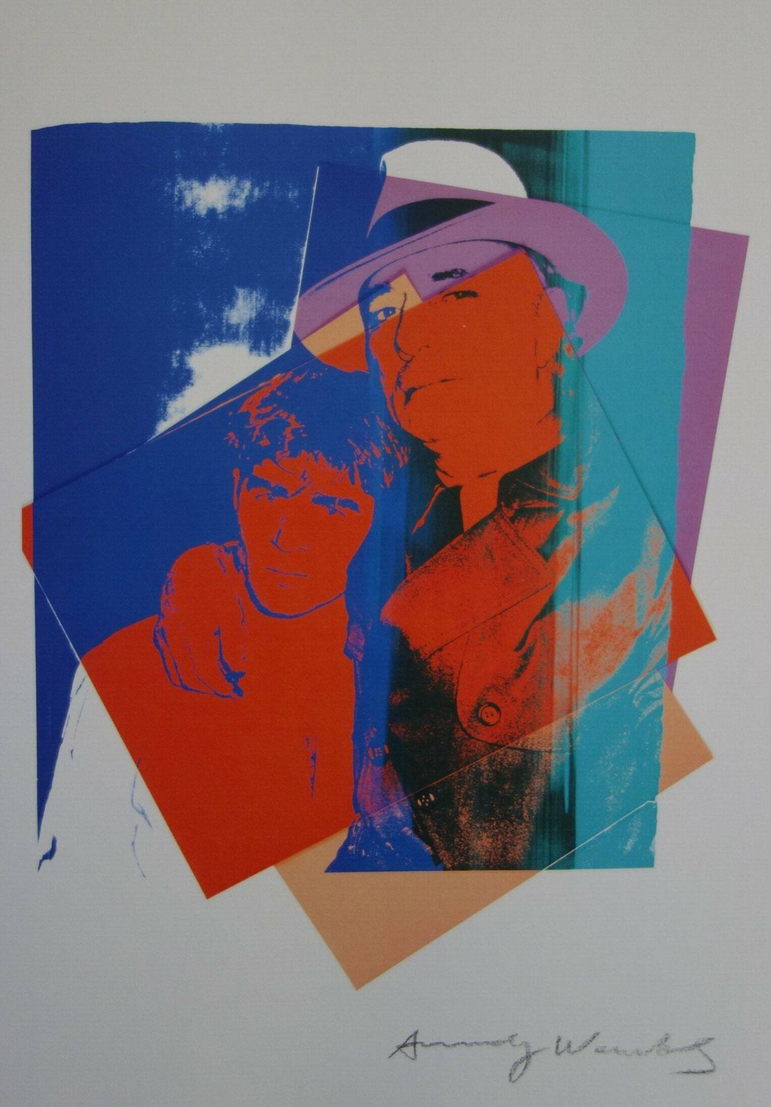Fine Pop Art Limited Edition Print – Celebrity Portrait Series, Andy Warhol, Signed & Stamped