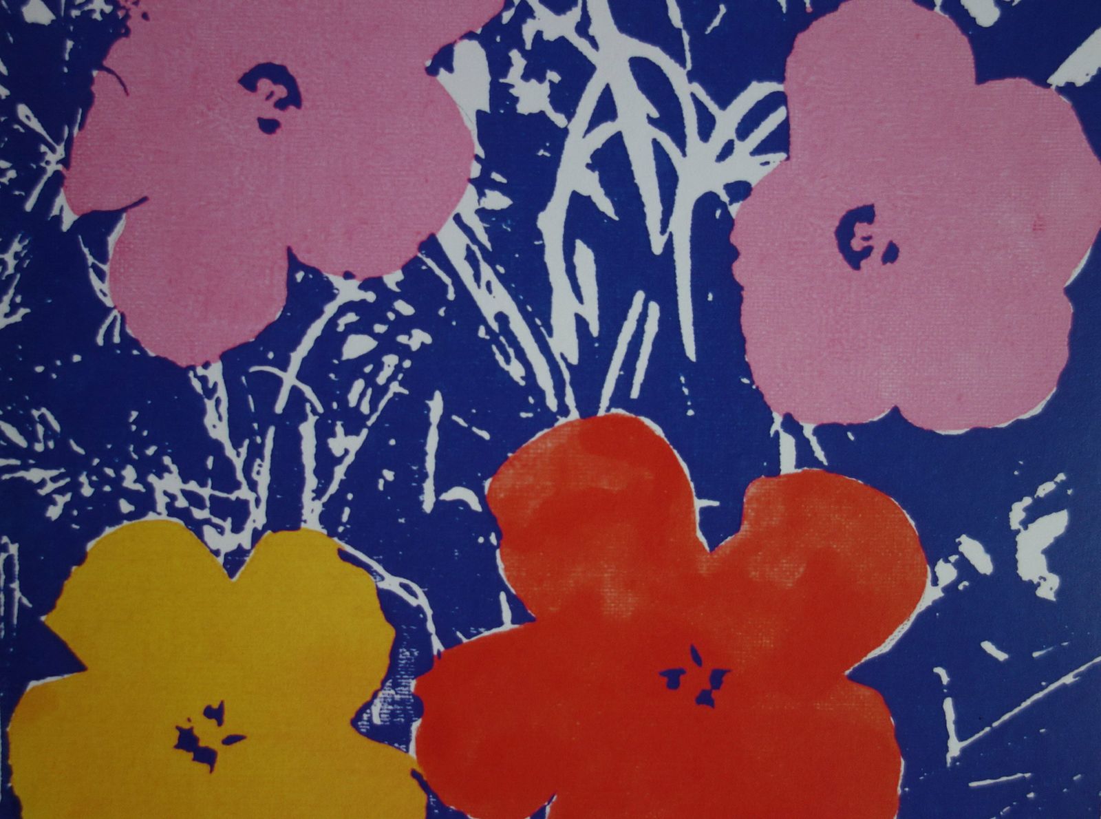 Fine Pop Art Limited Edition Print – Flowers, Andy Warhol, Stamp Signed & Numbered photo 168.0
