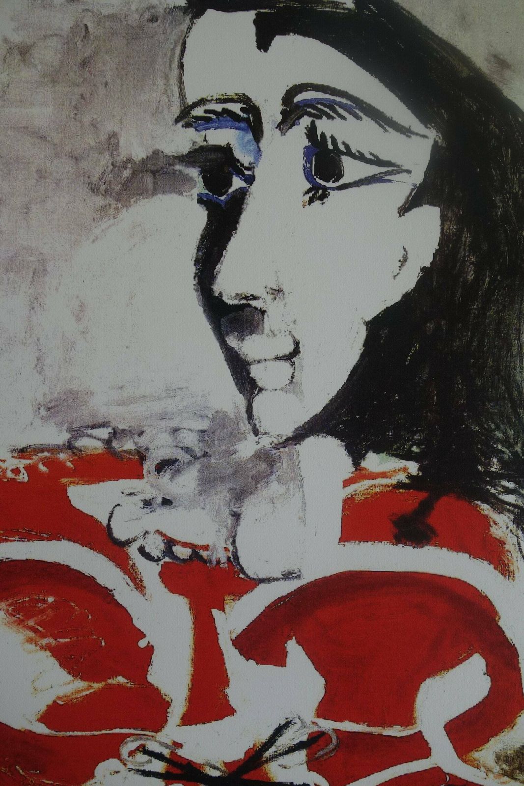 Fine Cubist Edition Print   Portrait Of A Woman, Pablo Picasso, Signed & Stamped photo for sale