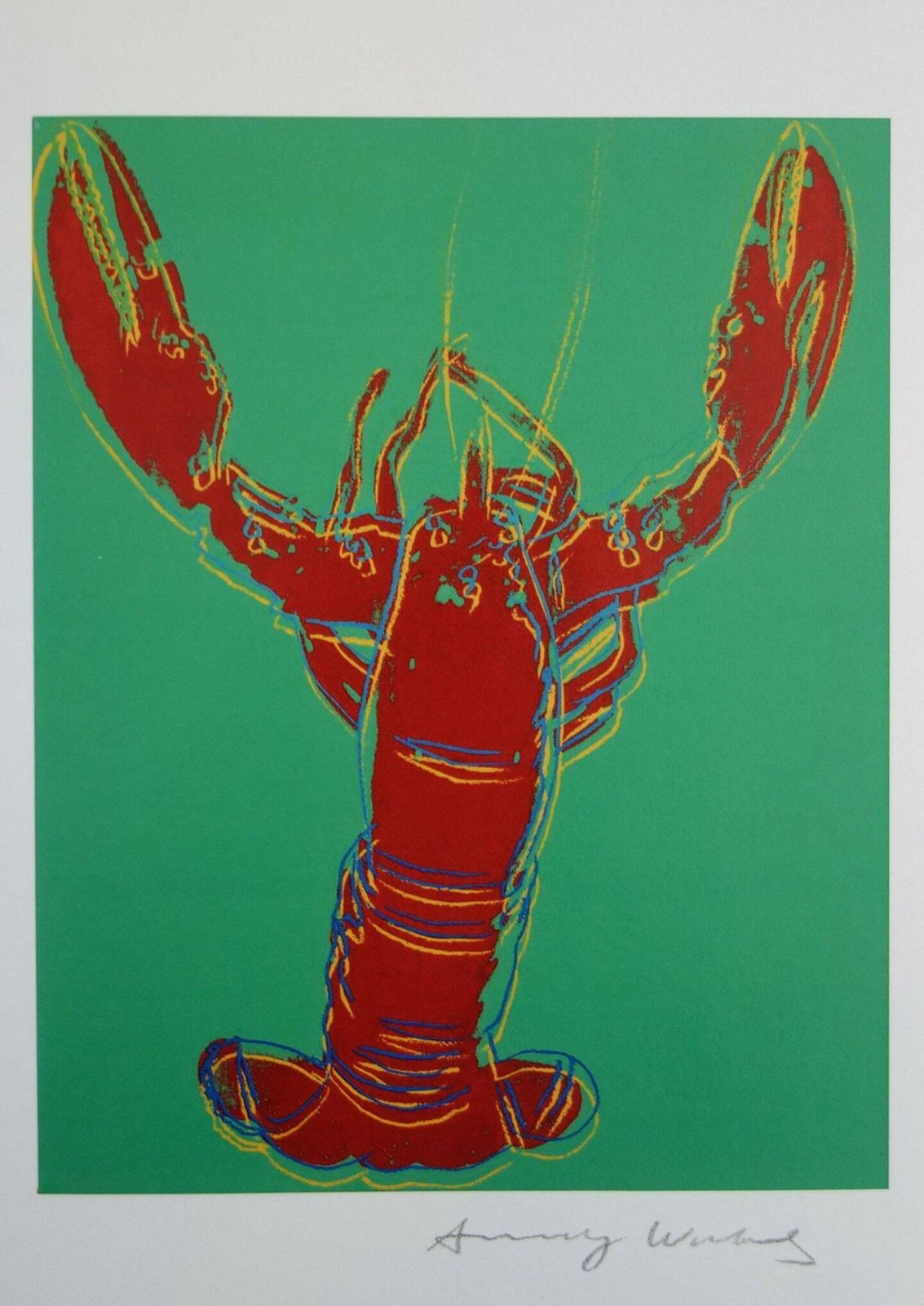 Fine Pop Art Limited Edition Trial Proof Print, Andy Warhol, Signed & Stamped With Estate Stamp