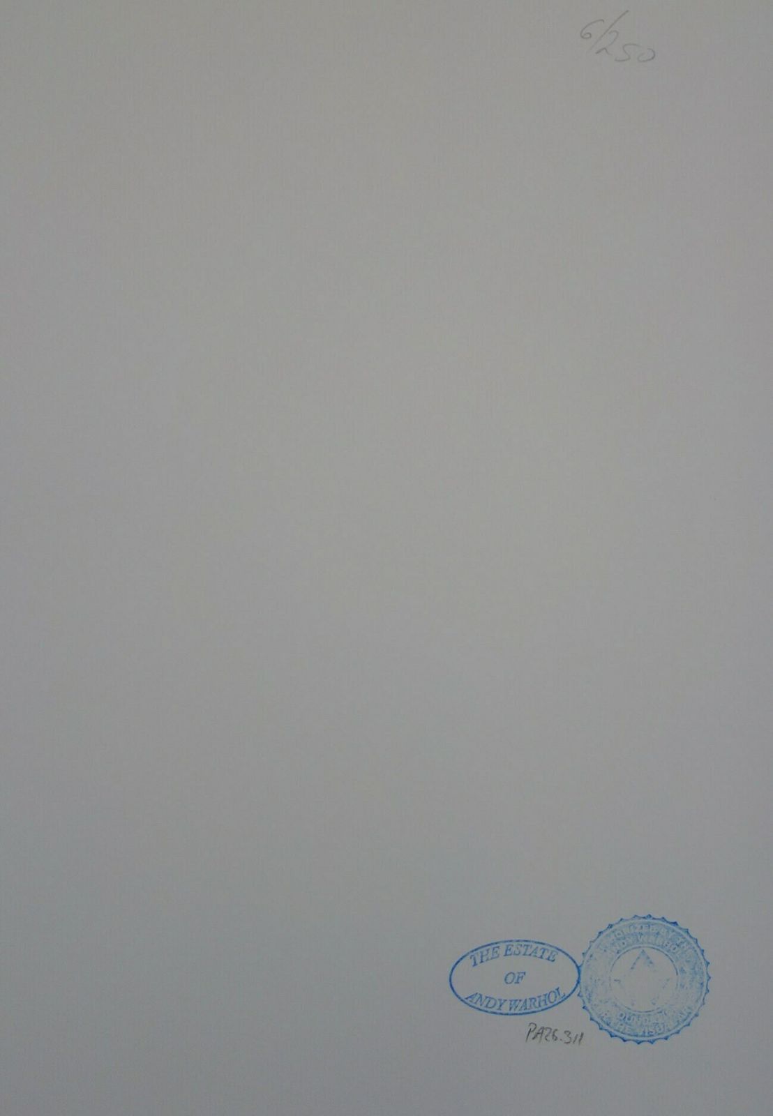 Fine Pop Art Limited Edition Print – Campbell’s Soup Can, Andy Warhol, Hand Signed & Numbered, With Estate Stamp photo Art