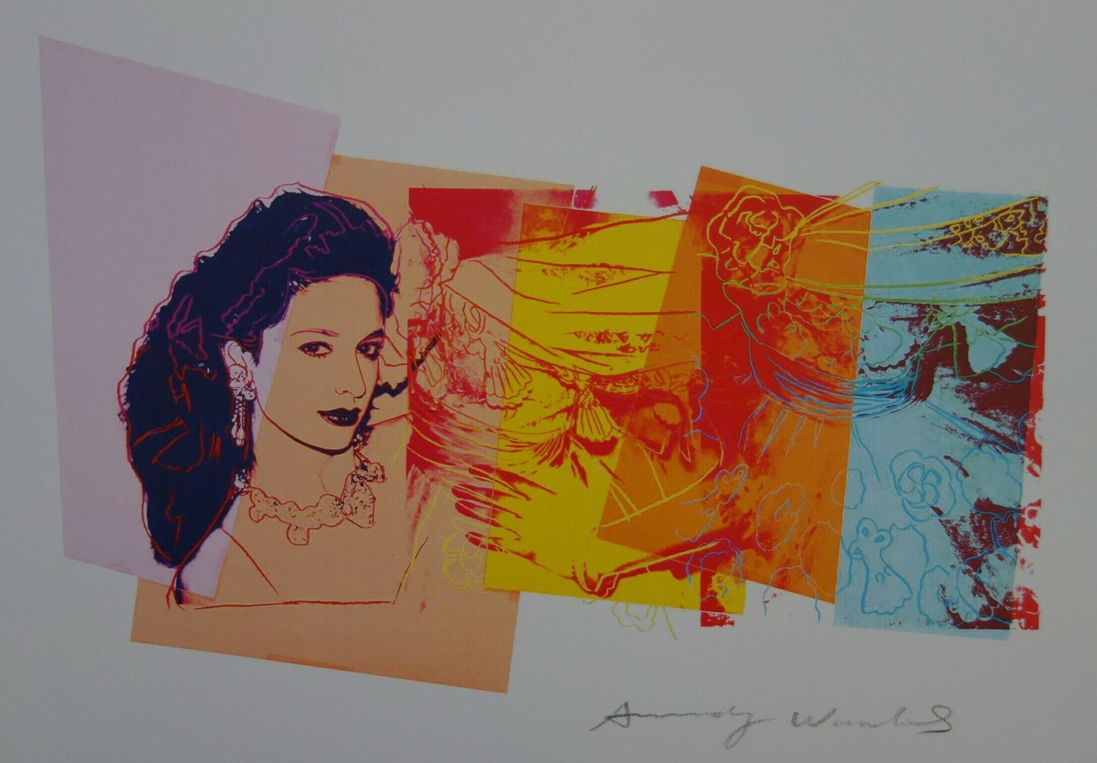 Fine Pop Art Limited Edition Print – Celebrity Portrait Series, Andy Warhol, Signed & Stamped