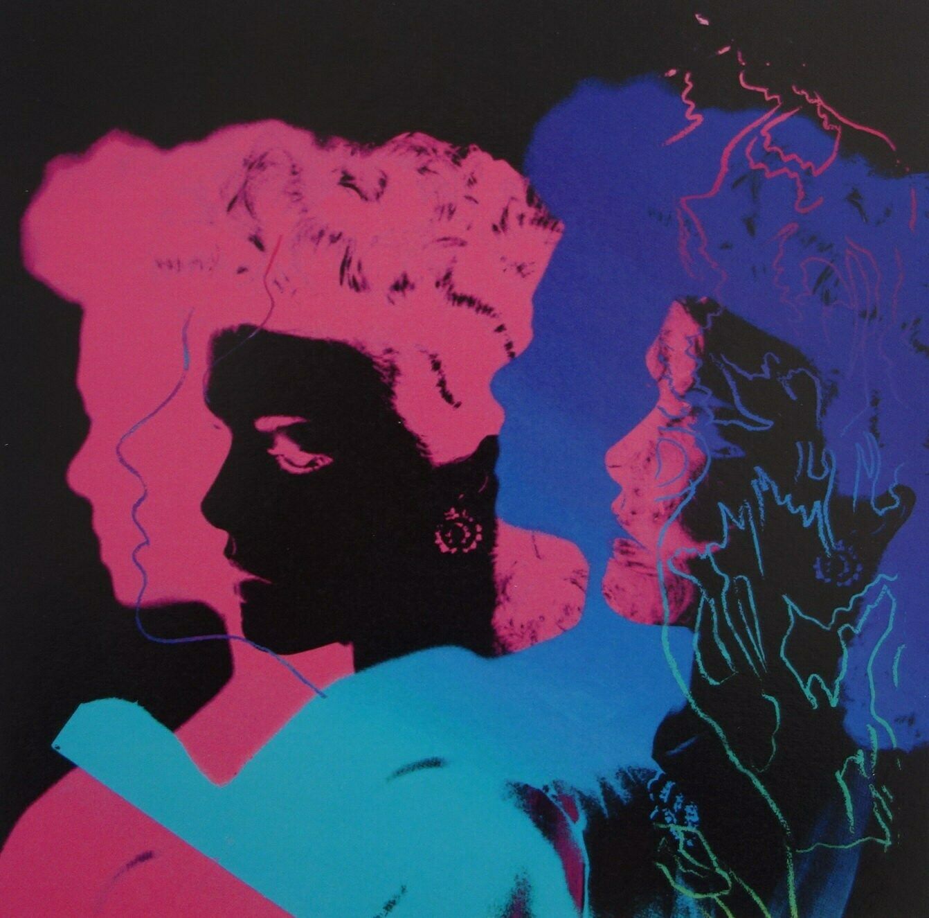 Fine Pop Art Limited Edition Print – Celebrity Portrait Series, Andy Warhol, Signed & Stamped photo furniture