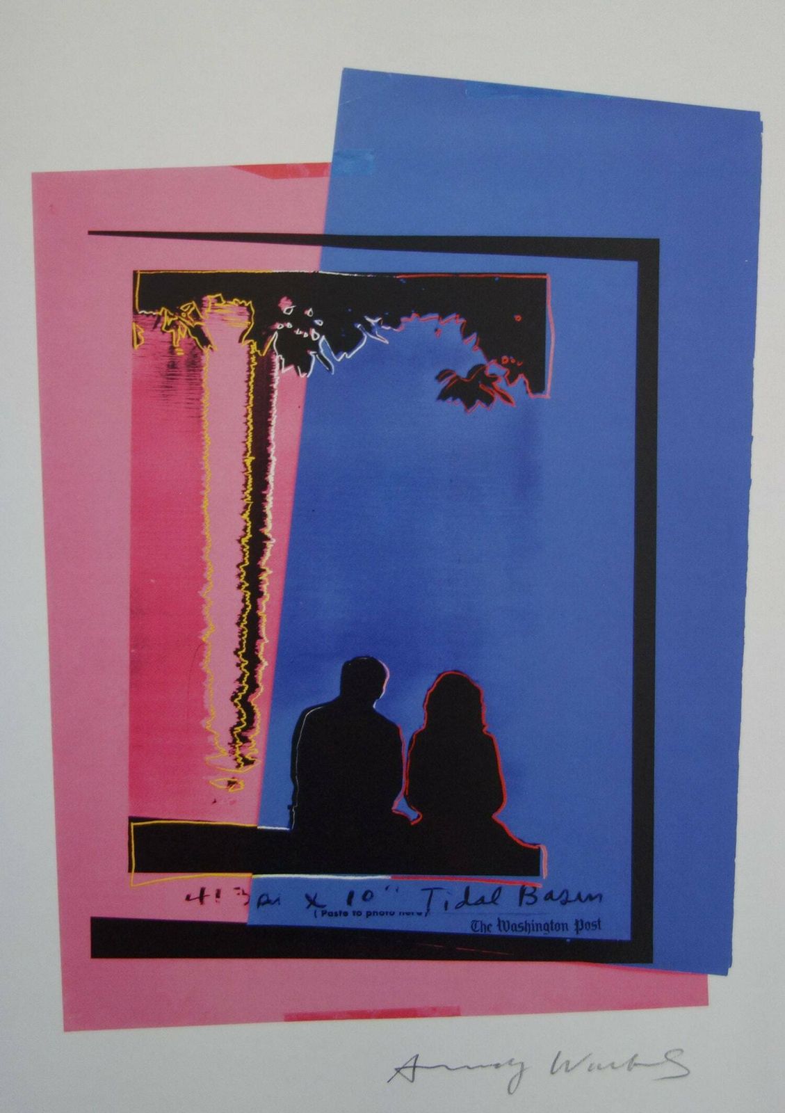Fine Pop Art Limited Edition Print   Film Festival Poster, Andy Warhol, Signed & Numbered