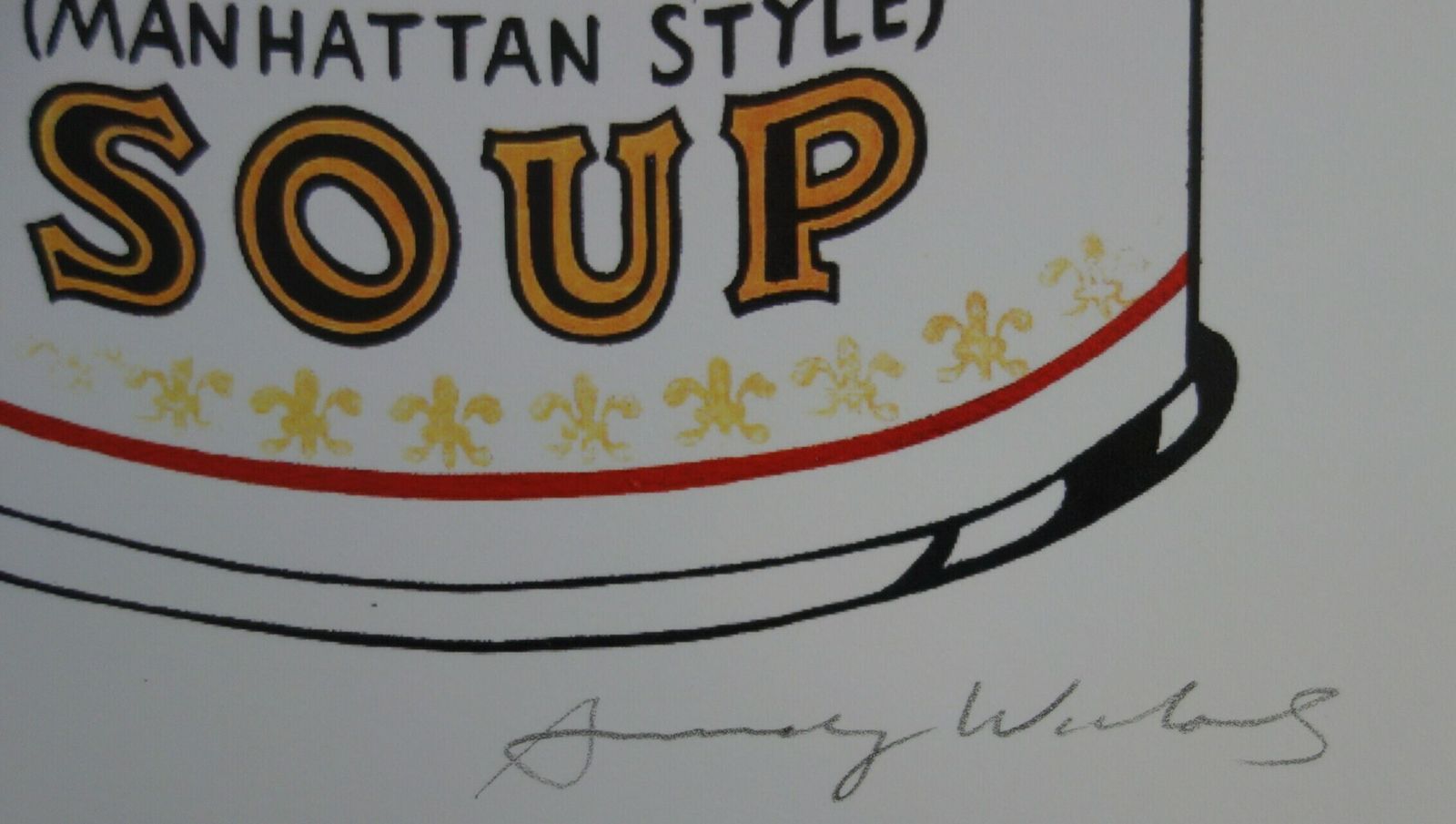 Fine Pop Art Limited Edition Print – Campbell’s Soup Can, Andy Warhol, Hand Signed & Numbered, With Estate Stamp photo for sale