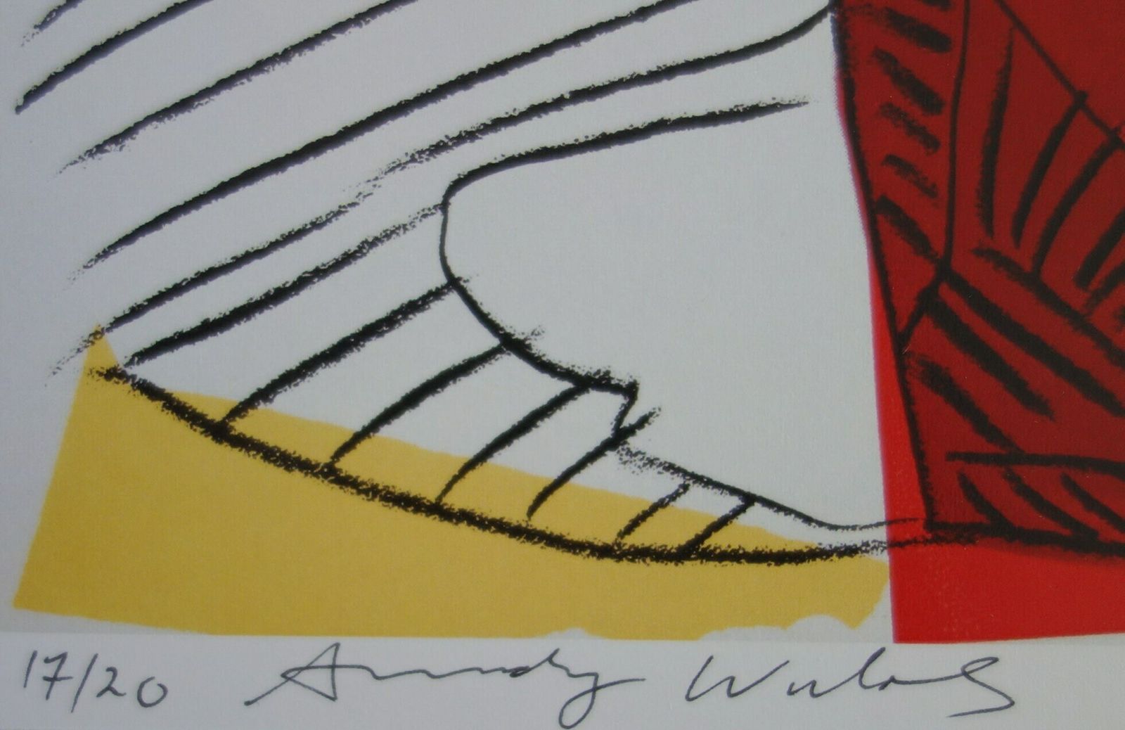 Fine Pop Art Limited Edition Print   Gemstone   Ruby, Andy Warhol, Signed & Numbered And Stamped With Estate Stamp photo Art